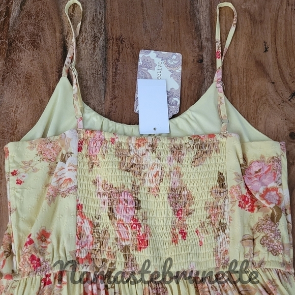 NWT $98 Revolve Boho Floral Tiered Dress - Picture 16 of 17